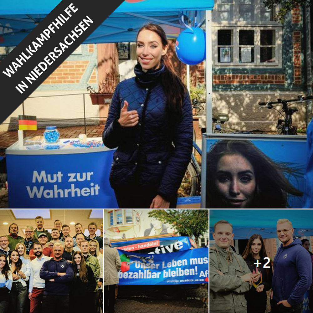 Read more about the article Wahlkampfunterstützung in Niedersachsen￼